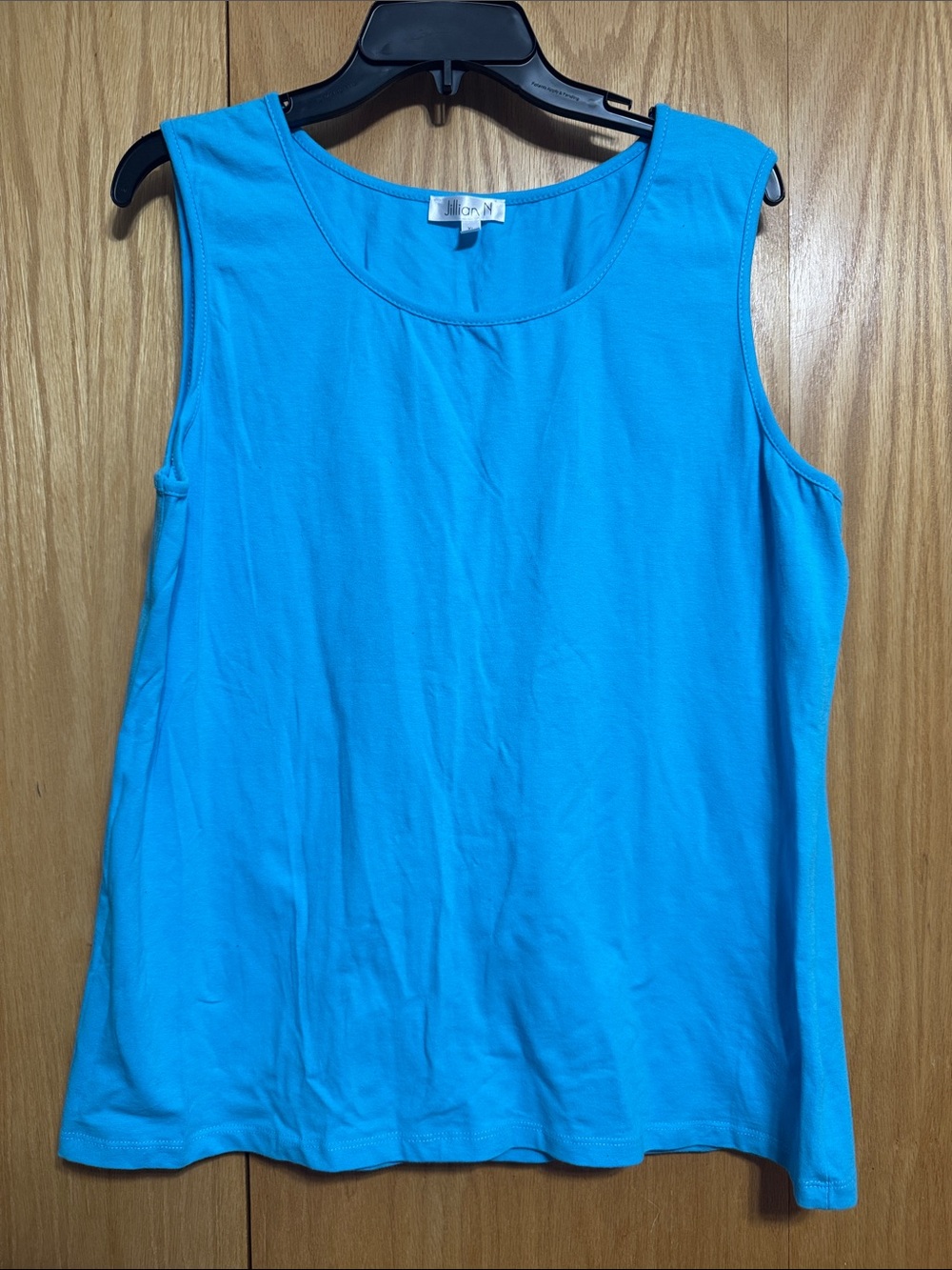 Women’s Sleeveless Tank Top - Bright Turquoise by Jillian N